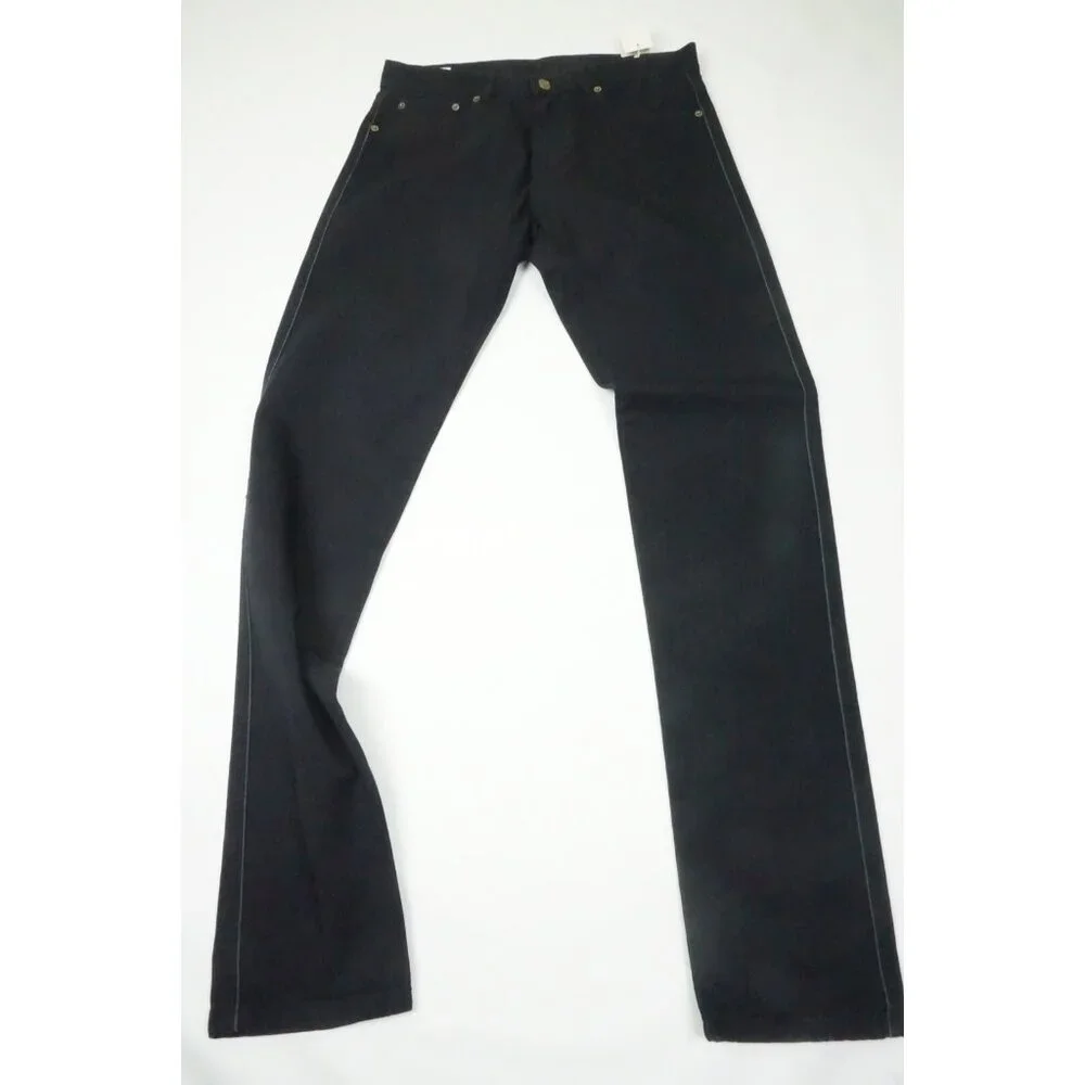 Eidos Fancy Stampa Denim PPT Canvas Dark Wash Blue Jeans Sz 32 Brand New